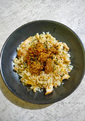Foto resep KFC Garlic Butter Fried Rice (Nasi Goreng KFC)