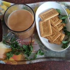 A picture of Pudina chai.