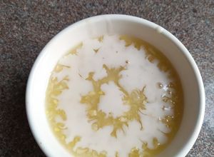 Hình của món Chè bắp cốt dừa.
