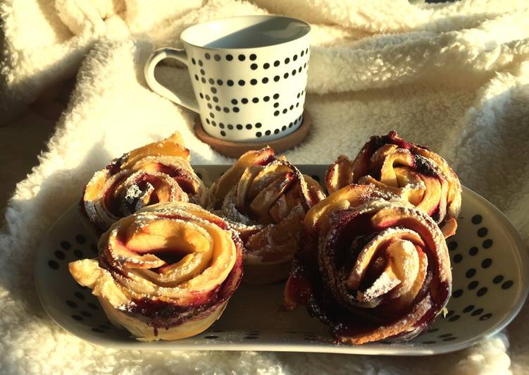 Recetta di Qualsiasi sera della settimana Rose di mele 🌹🍏🍎