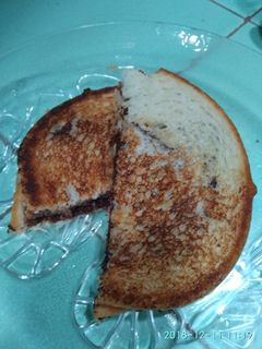 Foto resep 7. Roti bakar teflon