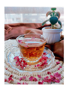 عکسی از دستور دمنوش گل محمدی