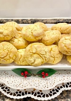 Una foto de Galletas esponjosas con harina de maíz “sin azúcar”