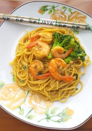 Foto resep Spageti jowo