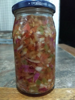 Una foto de Salsa criolla no tradicional