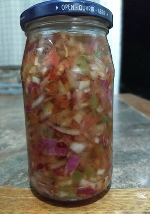 Una foto de Salsa criolla no tradicional