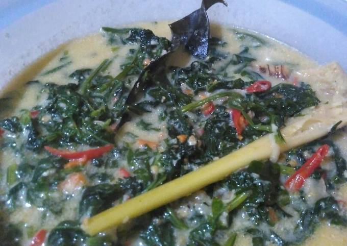 Resep Bobor Daun Lembayung Oleh Mamah Widi Cookpad