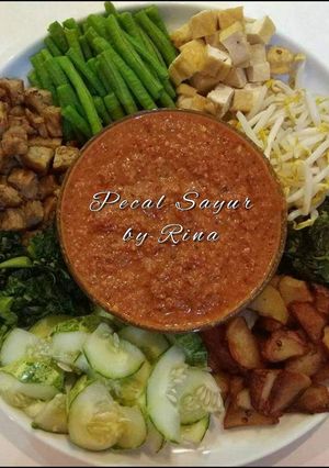 Gambar Pecal Sayur by Rina