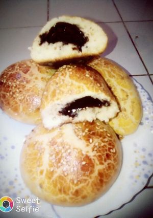 صورة لوصفة بريوش محشي بالشوكولاته 🍫☕🍹