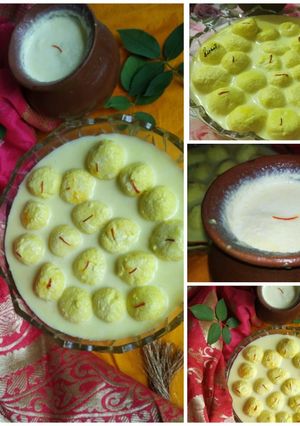 A picture of Rasmalai.
