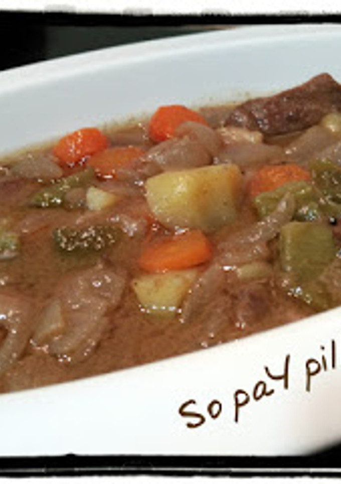 Una foto de Estofado de ternera en Cocotte