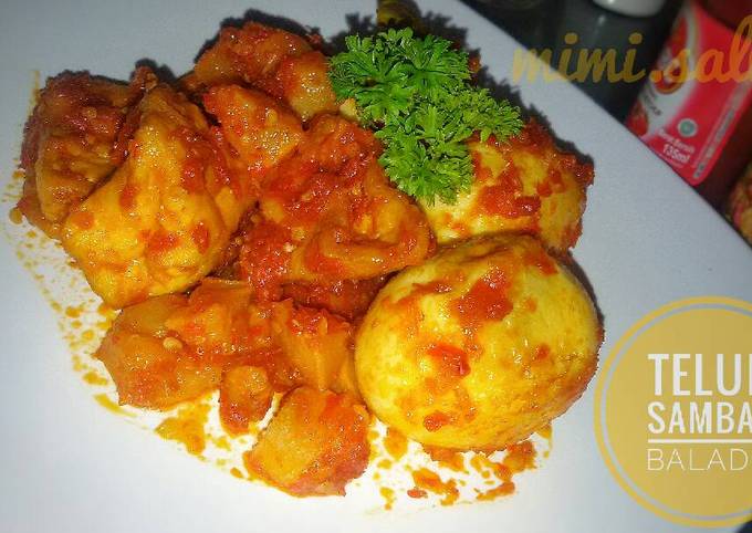 Telur sambal balado