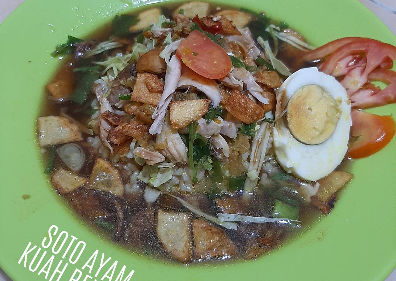 Soto Ayam Kuah Bening