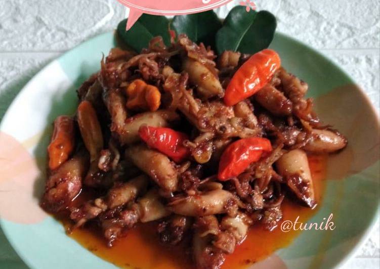 Resep masakan 276. Asam Pija (Cumi Asin) | Cara Masak 276. Asam Pija (Cumi Asin) Yang Lezat