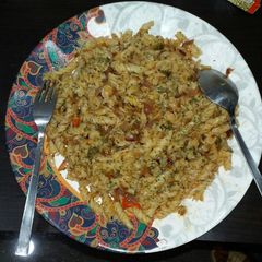 A picture of Tomato Garlic Pasta.