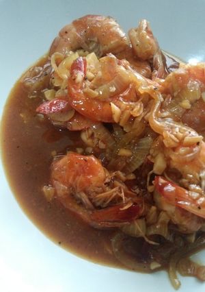 Foto resep Udang saus tiram