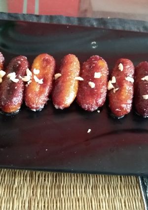 A picture of LANCHA Bengali sweets.