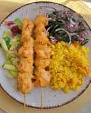 Курячі шашлики в духовці