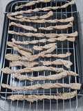 Grissinis de descarte de levain