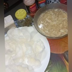 A picture of Chicken Corn Soup.