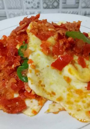 Foto resep Telur ceplok balado