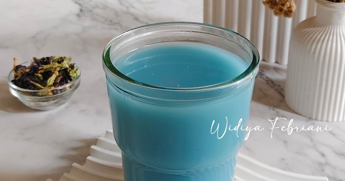 Wedang Telang Kental Manis