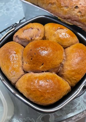Foto resep Fluffy sweet potato bun (roti ubi empukk)