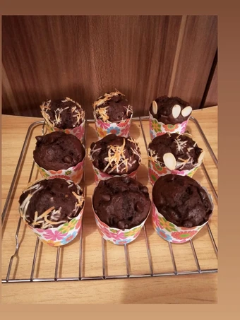 Langkah Mudah untuk Menyiapkan Resep Choco Banana Muffins yang Enak Banget Anti Ribet, Mantap Sekali