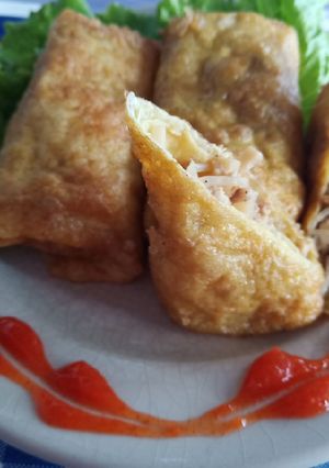 Foto resep Chinese egg roll
