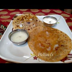 A picture of Puran Poli (vedmi).