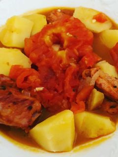 Una foto de Patatas estofadas