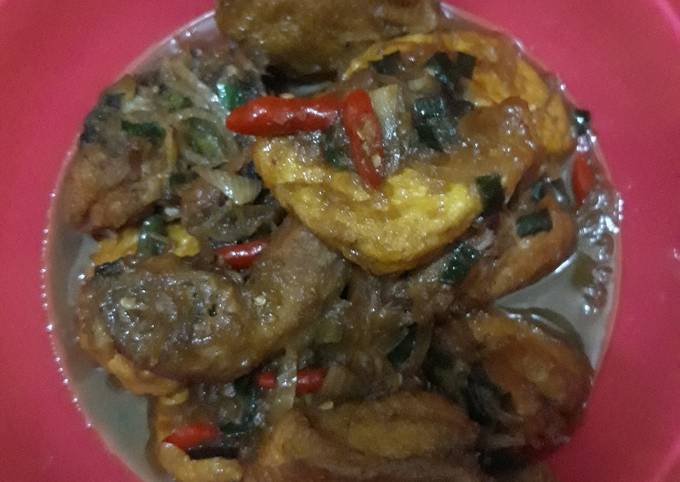 Ayam Tahu Kecap cabe merah