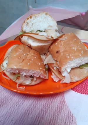 A picture of Chicken fillet Sandwich.