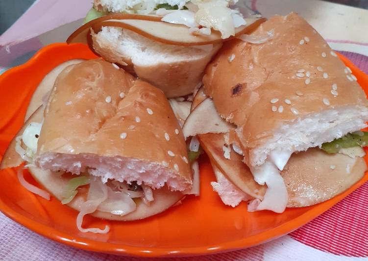 How to Make Quick Chicken fillet Sandwich