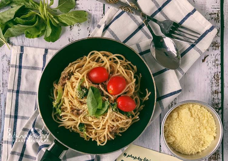 Cara Buat Spaghetti Carbonara #PhoPbyLiniMohd yang Yummy