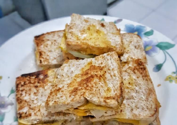 Resep Mini Sandwich Simple | Langkah Membuat Mini Sandwich Simple Yang Menggugah Selera