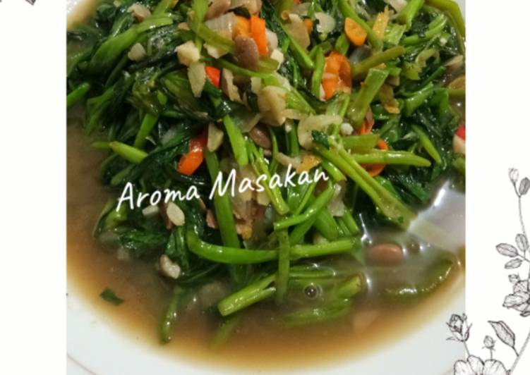 Cara Membuat Oseng Kangkung Taucho yang Bikin Ngiler