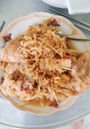 Hình của món Thịt lợn giả cầy không cần mẻ.