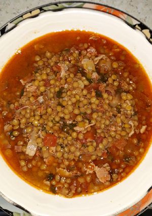 A picture of Mexican Lentils 🥣.