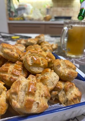 Tepertős pogácsa recept fotója
