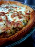 Crispy Phyllo Tart with Leeks and Mozzarella
