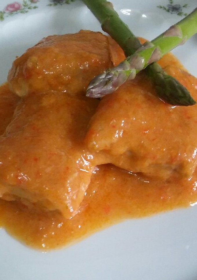Una foto de Pollo marino