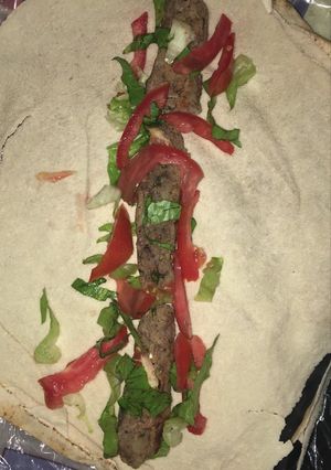 صورة لوصفة كباب نباتي