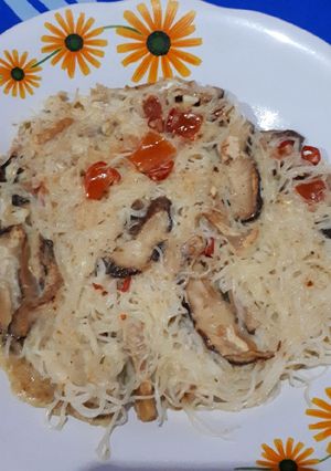 Foto resep Martabak Bihun Jamur menu Diet untuk Makan Malam est 210 cals
