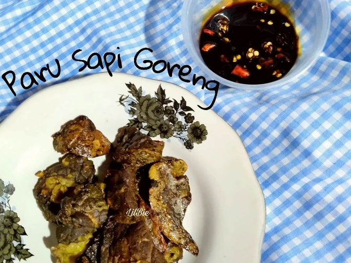 Langkah Mudah untuk Membuat Resep Paru Sapi Goreng yang Lezat Sekali Anti Ribet, Bisa Manjain Lidah
