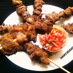 A picture of Beef Kebab(Tsire).