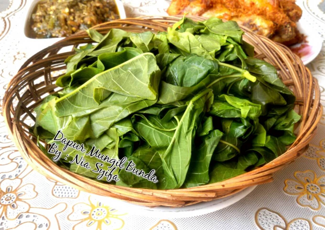 Daun Singkong Rebus