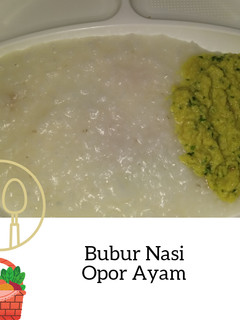 Foto resep MPASI 9+ BUBUR NASI OPOR AYAM