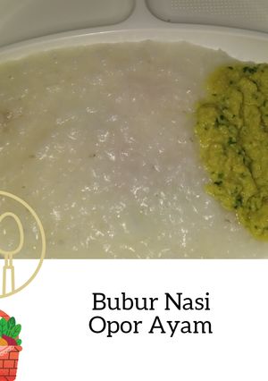 Foto resep MPASI 9+ BUBUR NASI OPOR AYAM