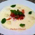 Sopa de melón con jamón